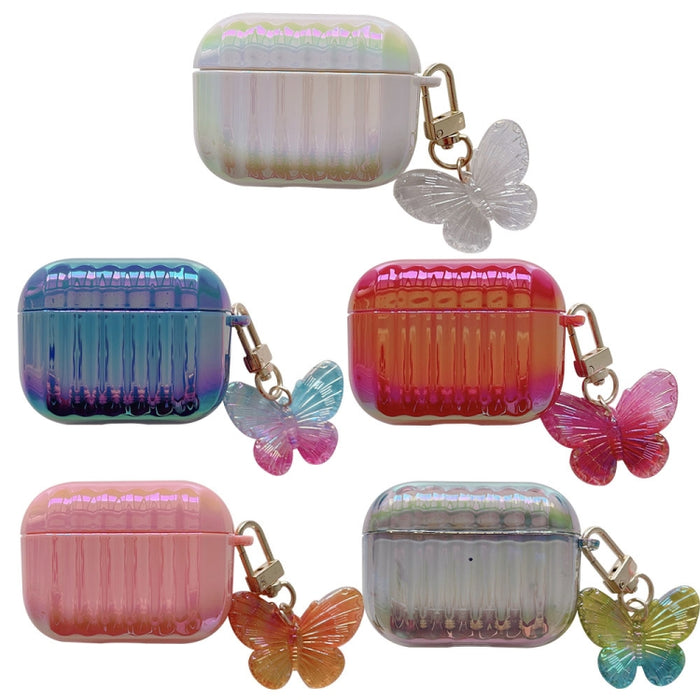 Estuche para auriculares de PC chapado en color con cierre de mariposa