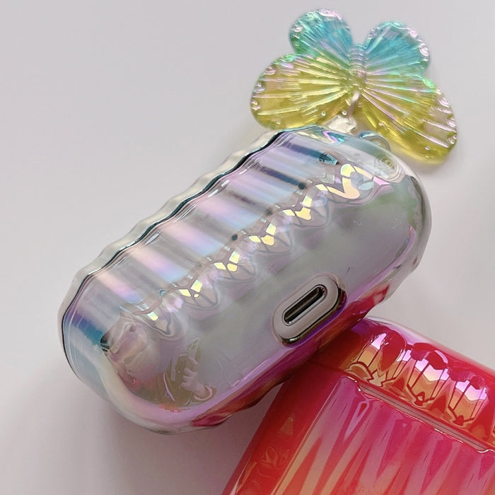 Estuche para auriculares de PC chapado en color con cierre de mariposa
