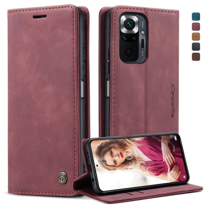 CaseMe 013 Estuche multifuncional de cuero para teléfono, For Samsung Galaxy S22 Ultra 5G, For Xiaomi Redmi K40 / K40 Pro / Poco F3／Mi 11i／Mi 11X／Mi 11X Pro, For Xiaomi Mi 11T / 11T Pro
