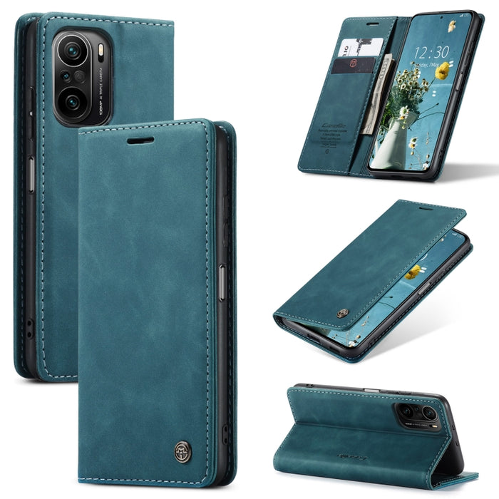 CaseMe 013 Estuche multifuncional de cuero para teléfono, For Samsung Galaxy S22 Ultra 5G, For Xiaomi Redmi K40 / K40 Pro / Poco F3／Mi 11i／Mi 11X／Mi 11X Pro, For Xiaomi Mi 11T / 11T Pro