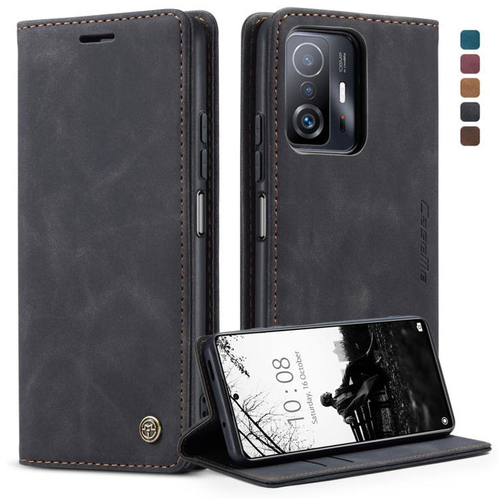 CaseMe 013 Estuche multifuncional de cuero para teléfono, For Samsung Galaxy S22 Ultra 5G, For Xiaomi Redmi K40 / K40 Pro / Poco F3／Mi 11i／Mi 11X／Mi 11X Pro, For Xiaomi Mi 11T / 11T Pro