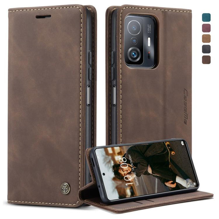 CaseMe 013 Estuche multifuncional de cuero para teléfono, For Samsung Galaxy S22 Ultra 5G, For Xiaomi Redmi K40 / K40 Pro / Poco F3／Mi 11i／Mi 11X／Mi 11X Pro, For Xiaomi Mi 11T / 11T Pro