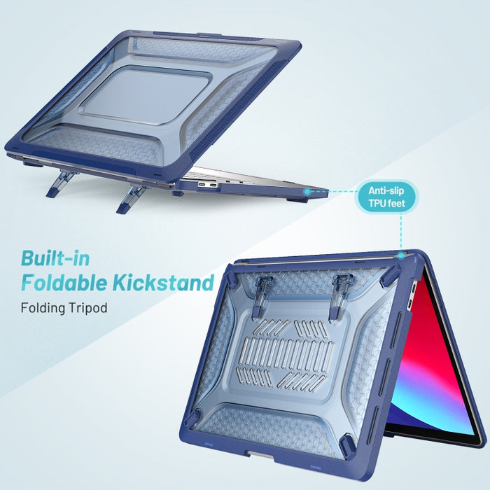 Funda protectora para computadora portátil PC + TPU Honeycomb