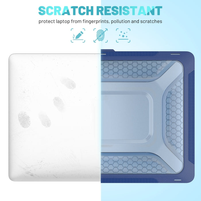 Funda protectora para computadora portátil PC + TPU Honeycomb