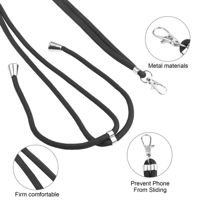 Cordón de cuello desmontable ajustable para todos los casos de teléfonos
