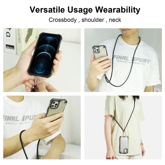 Cordón de cuello desmontable ajustable para todos los casos de teléfonos