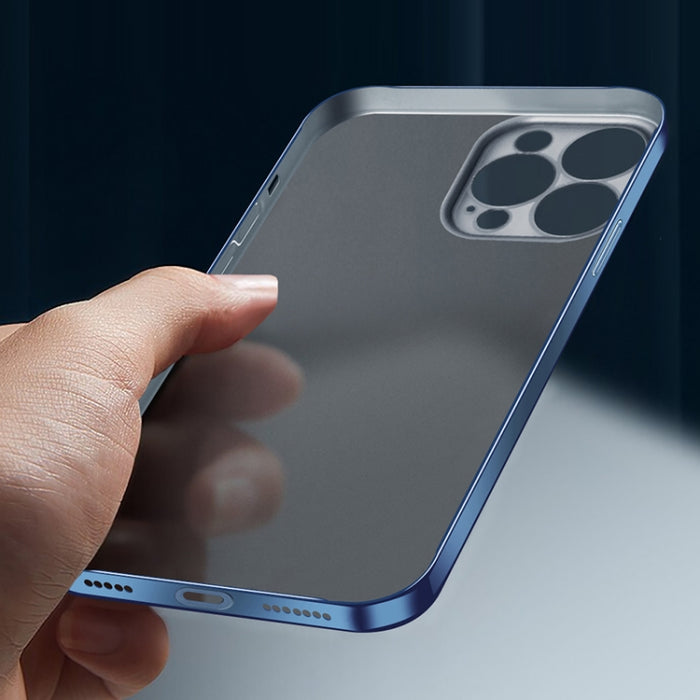 KSTDESIGN Wing Plating Series Estuche para teléfono esmerilado semitransparente