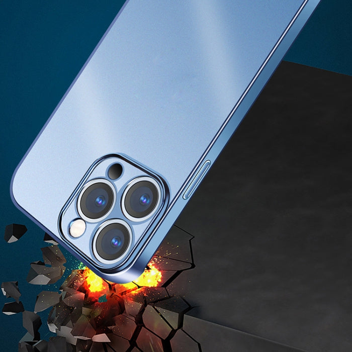 KSTDESIGN Wing Plating Series Estuche para teléfono esmerilado semitransparente