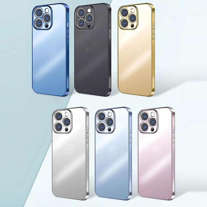 KSTDESIGN Wing Plating Series Estuche para teléfono esmerilado semitransparente