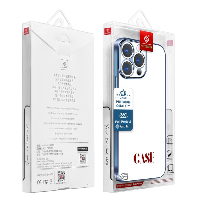 KSTDESIGN Wing Plating Series Estuche para teléfono esmerilado semitransparente