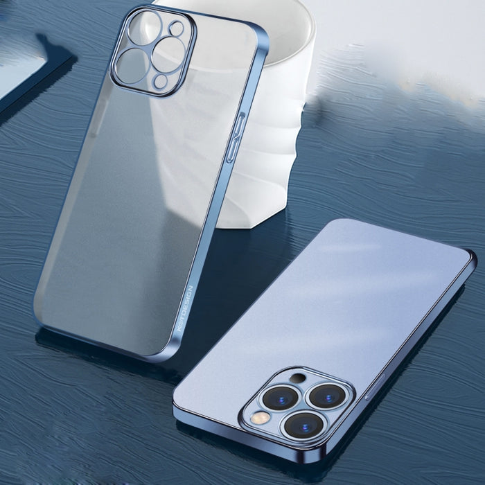 KSTDESIGN Wing Plating Series Estuche para teléfono esmerilado semitransparente