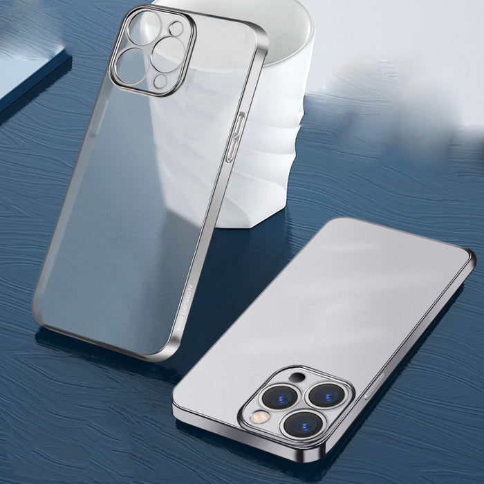 KSTDESIGN Wing Plating Series Estuche para teléfono esmerilado semitransparente