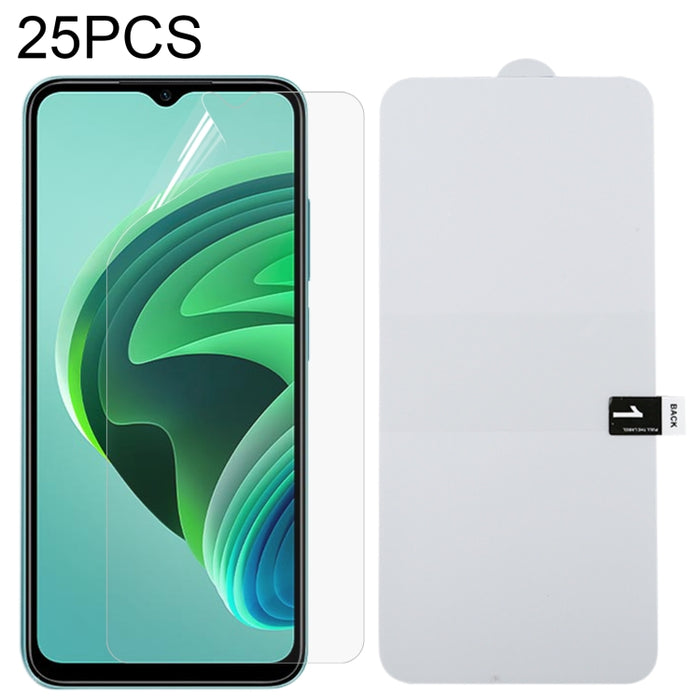 25 PCS Protector de pantalla completa Película de hidrogel a prueba de explosiones, For OPPO Reno7 Z 5G / Reno7 5G (25 PCS), For Xiaomi Redmi Note 11E (25 PCS)