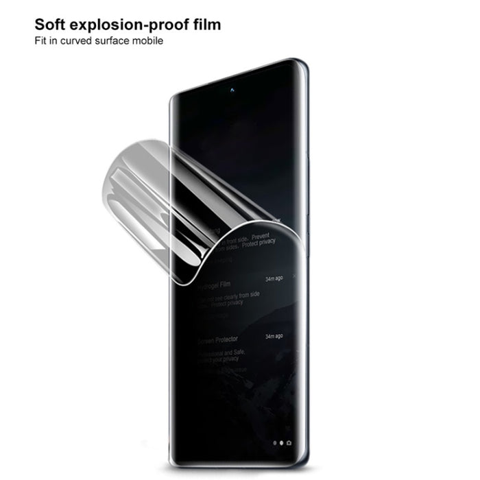 Película hidráulica de privacidad de pantalla completa curva imak III, For Xiaomi 12 / 12X 5G, For Xiaomi 12 Pro