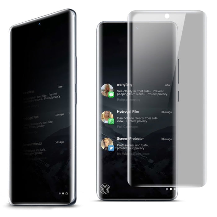 Película hidráulica de privacidad de pantalla completa curva imak III, For Xiaomi 12 / 12X 5G, For Xiaomi 12 Pro
