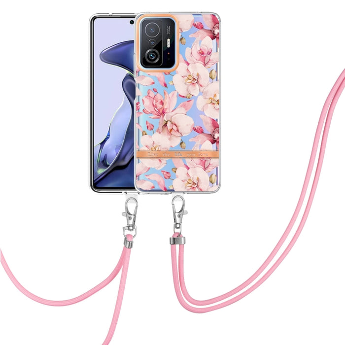 Estuche para teléfono de TPU de la serie Flowers con cordón, For Xiaomi Redmi 10, For Xiaomi Redmi Note 10 Pro Max / Note 10 Pro, For Xiaomi Redmi Note 10s / Note 10 4G, For Xiaomi Redmi Note 11 5G / Poco M4 Pro 5G                                      ...