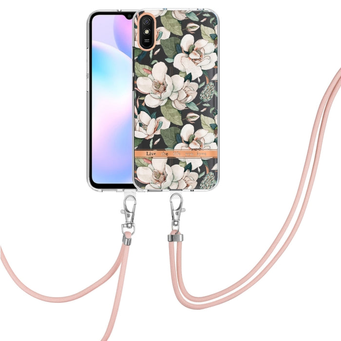 Estuche para teléfono de TPU de la serie Flowers con cordón, For Xiaomi Redmi 10, For Xiaomi Redmi Note 10 Pro Max / Note 10 Pro, For Xiaomi Redmi Note 10s / Note 10 4G, For Xiaomi Redmi Note 11 5G / Poco M4 Pro 5G                                      ...
