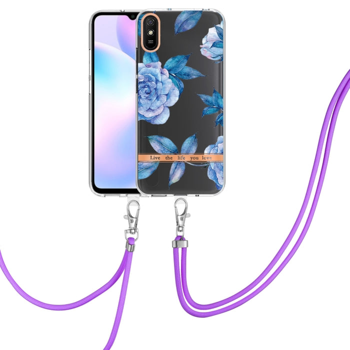 Estuche para teléfono de TPU de la serie Flowers con cordón, For Xiaomi Redmi 10, For Xiaomi Redmi Note 10 Pro Max / Note 10 Pro, For Xiaomi Redmi Note 10s / Note 10 4G, For Xiaomi Redmi Note 11 5G / Poco M4 Pro 5G                                      ...