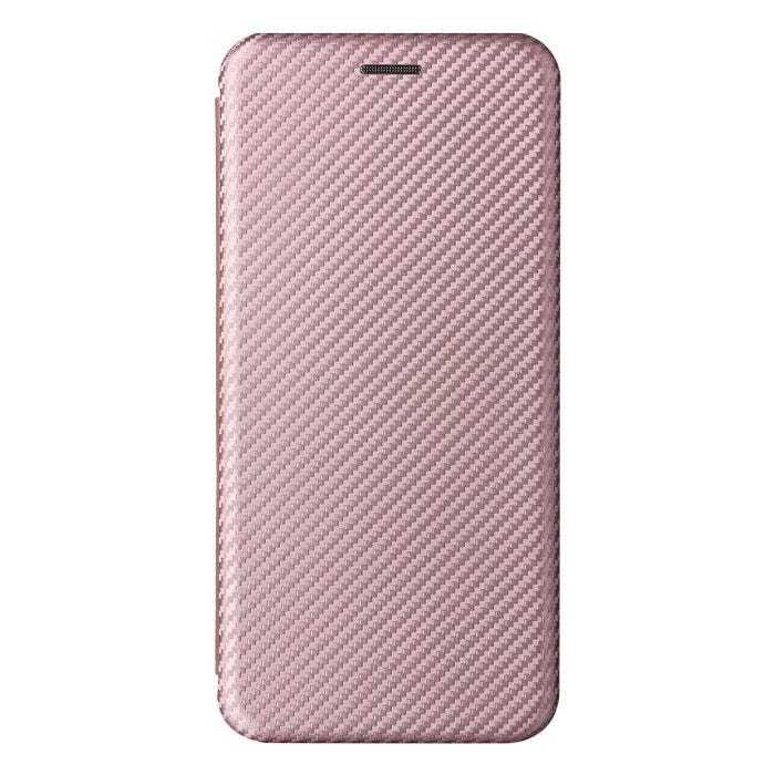 Caja del teléfono de la PU del tirón horizontal magnético de la textura de la fibra de carbono, For Xiaomi Redmi Note 11 / Note 11S Global, For Motorola Edge X30
