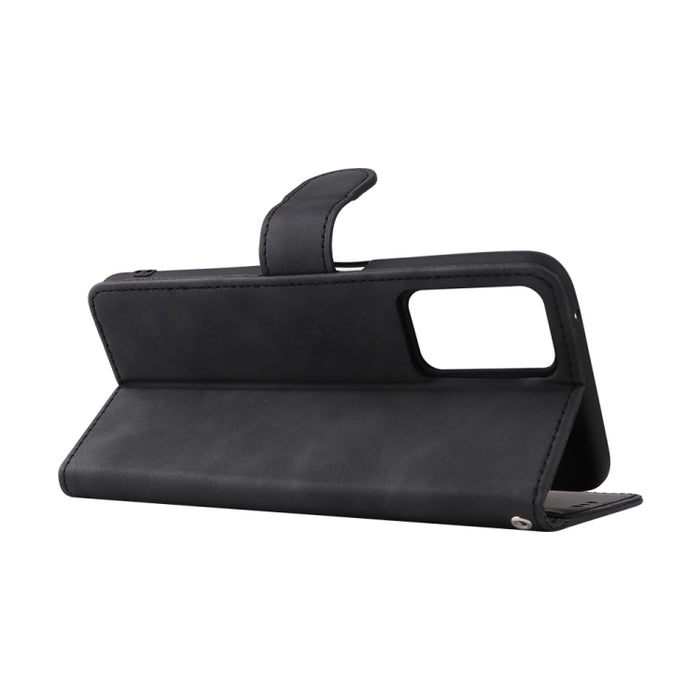 Estuche para teléfono de cuero con hebilla magnética y sensación de piel, For OPPO Realme 9i / A36, For OPPO Realme GT2 Pro 5G, For Xiaomi Redmi Note 11 / Note 11S Global, For Xiaomi Redmi Note 11 Pro 5G Foreign Version / Note 11 Pro+, For Blackview A55