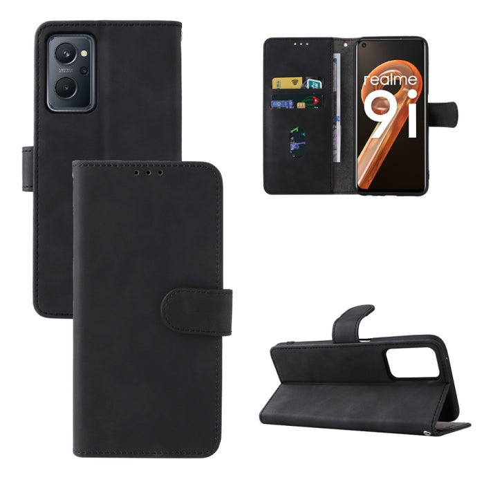 Estuche para teléfono de cuero con hebilla magnética y sensación de piel, For OPPO Realme 9i / A36, For OPPO Realme GT2 Pro 5G, For Xiaomi Redmi Note 11 / Note 11S Global, For Xiaomi Redmi Note 11 Pro 5G Foreign Version / Note 11 Pro+, For Blackview A55