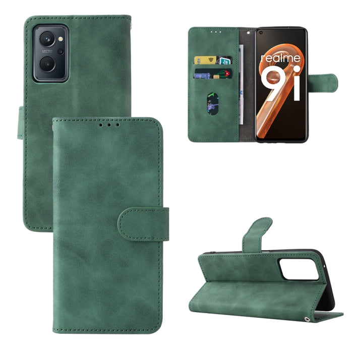 Estuche para teléfono de cuero con hebilla magnética y sensación de piel, For OPPO Realme 9i / A36, For OPPO Realme GT2 Pro 5G, For Xiaomi Redmi Note 11 / Note 11S Global, For Xiaomi Redmi Note 11 Pro 5G Foreign Version / Note 11 Pro+, For Blackview A55