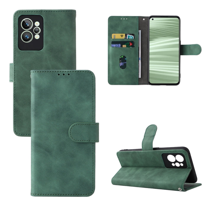 Estuche para teléfono de cuero con hebilla magnética y sensación de piel, For OPPO Realme 9i / A36, For OPPO Realme GT2 Pro 5G, For Xiaomi Redmi Note 11 / Note 11S Global, For Xiaomi Redmi Note 11 Pro 5G Foreign Version / Note 11 Pro+, For Blackview A55
