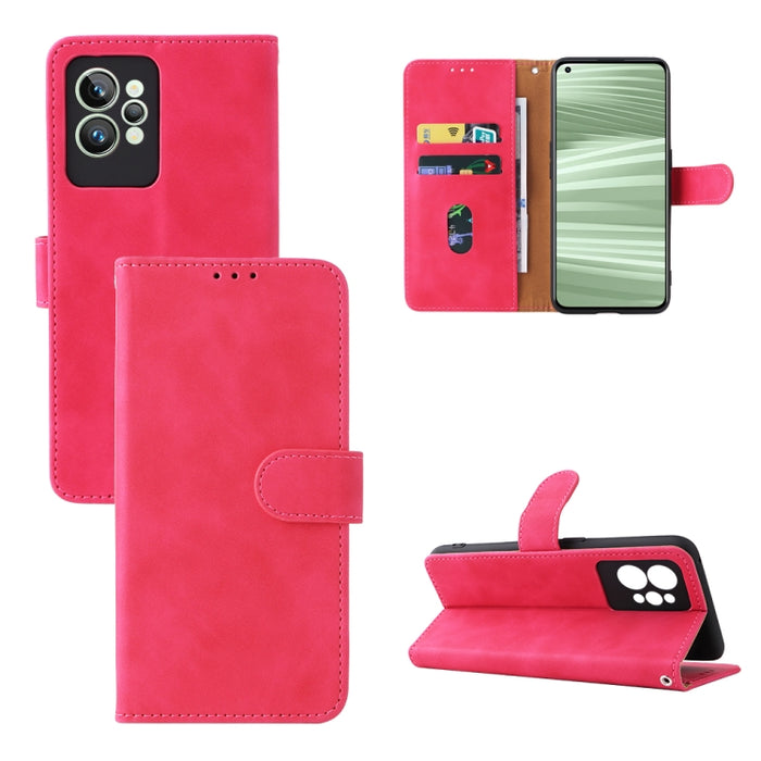 Estuche para teléfono de cuero con hebilla magnética y sensación de piel, For OPPO Realme 9i / A36, For OPPO Realme GT2 Pro 5G, For Xiaomi Redmi Note 11 / Note 11S Global, For Xiaomi Redmi Note 11 Pro 5G Foreign Version / Note 11 Pro+, For Blackview A55