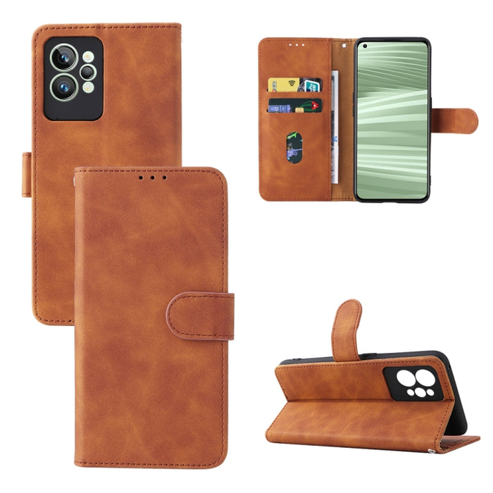 Estuche para teléfono de cuero con hebilla magnética y sensación de piel, For OPPO Realme 9i / A36, For OPPO Realme GT2 Pro 5G, For Xiaomi Redmi Note 11 / Note 11S Global, For Xiaomi Redmi Note 11 Pro 5G Foreign Version / Note 11 Pro+, For Blackview A55
