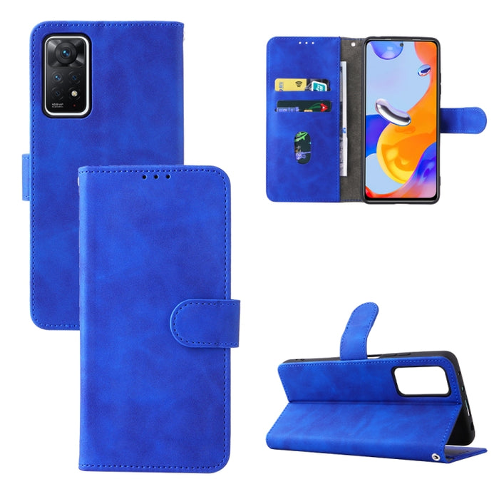 Estuche para teléfono de cuero con hebilla magnética y sensación de piel, For OPPO Realme 9i / A36, For OPPO Realme GT2 Pro 5G, For Xiaomi Redmi Note 11 / Note 11S Global, For Xiaomi Redmi Note 11 Pro 5G Foreign Version / Note 11 Pro+, For Blackview A55