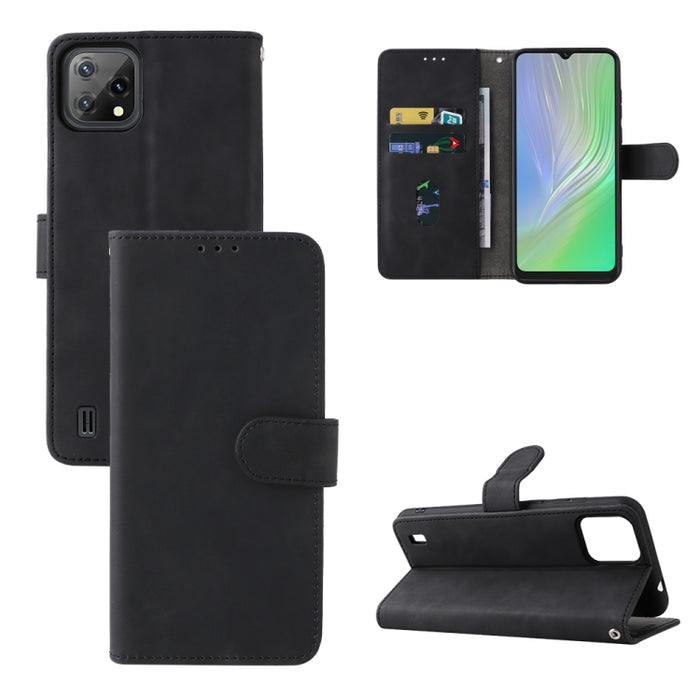 Estuche para teléfono de cuero con hebilla magnética y sensación de piel, For OPPO Realme 9i / A36, For OPPO Realme GT2 Pro 5G, For Xiaomi Redmi Note 11 / Note 11S Global, For Xiaomi Redmi Note 11 Pro 5G Foreign Version / Note 11 Pro+, For Blackview A55