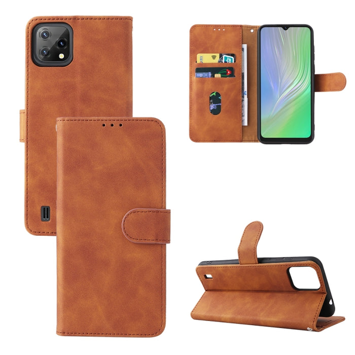 Estuche para teléfono de cuero con hebilla magnética y sensación de piel, For OPPO Realme 9i / A36, For OPPO Realme GT2 Pro 5G, For Xiaomi Redmi Note 11 / Note 11S Global, For Xiaomi Redmi Note 11 Pro 5G Foreign Version / Note 11 Pro+, For Blackview A55