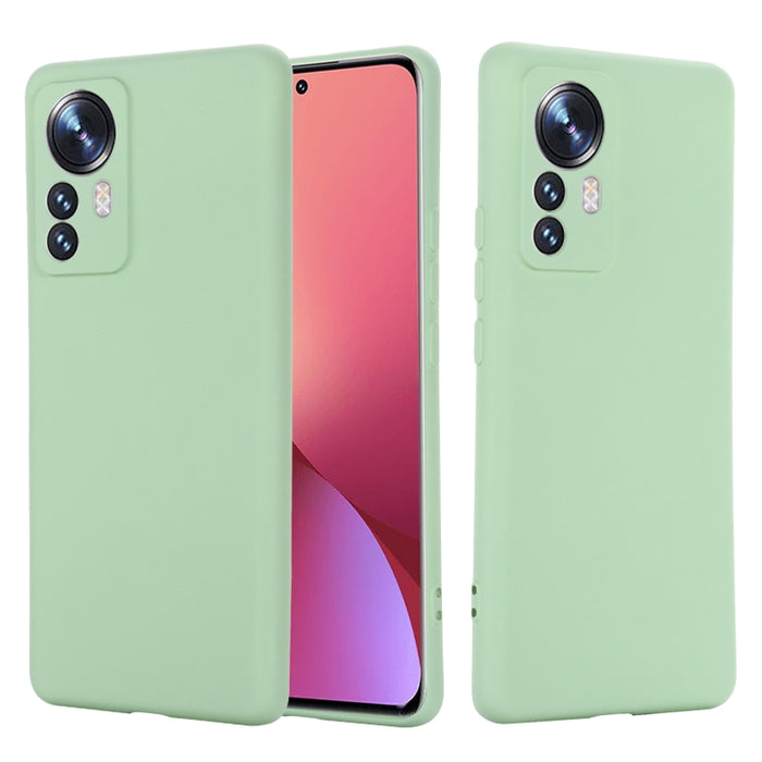 Caja de teléfono de silicona líquida de color puro, For Xiaomi 12 Pro, For Xiaomi Civi