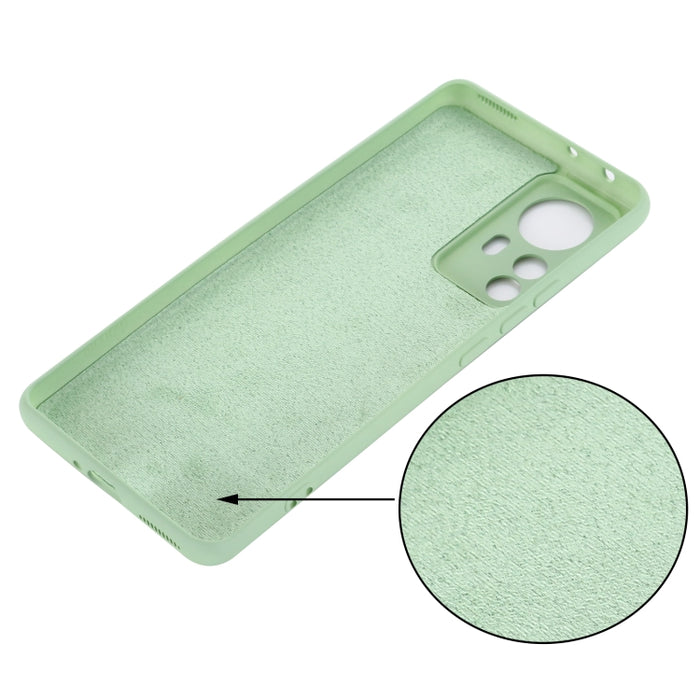 Caja de teléfono de silicona líquida de color puro, For Xiaomi 12 Pro, For Xiaomi Civi