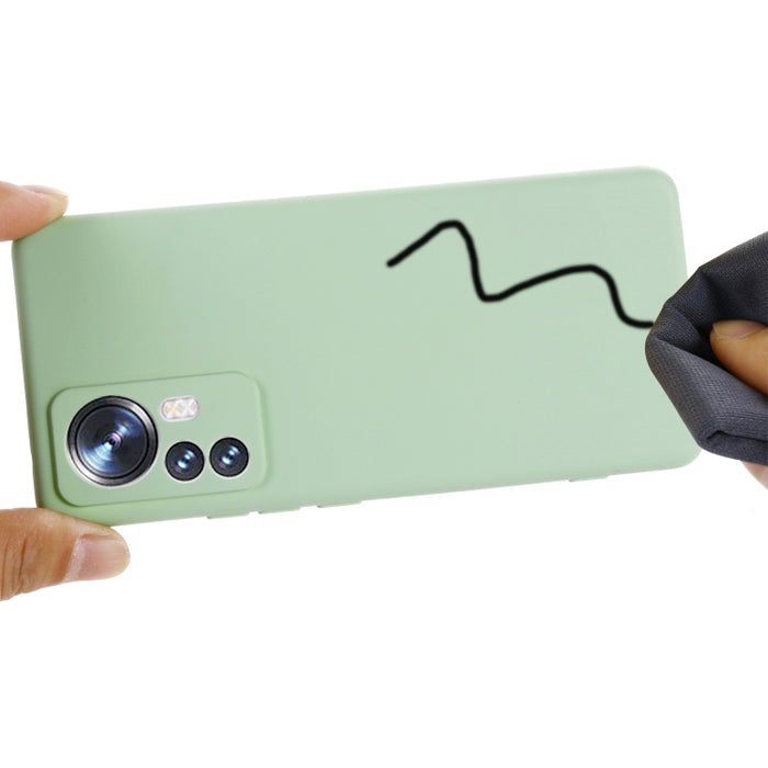 Caja de teléfono de silicona líquida de color puro, For Xiaomi 12 Pro, For Xiaomi Civi