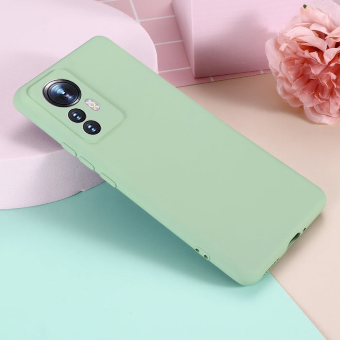 Caja de teléfono de silicona líquida de color puro, For Xiaomi 12 Pro, For Xiaomi Civi