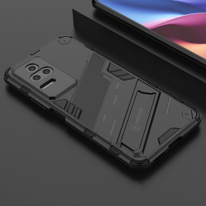 Punk Armor 2 en 1 PC + TPU Estuche para teléfono a prueba de golpes con soporte, For Xiaomi Redmi K50 Pro, For Xiaomi Redmi K50 Gaming