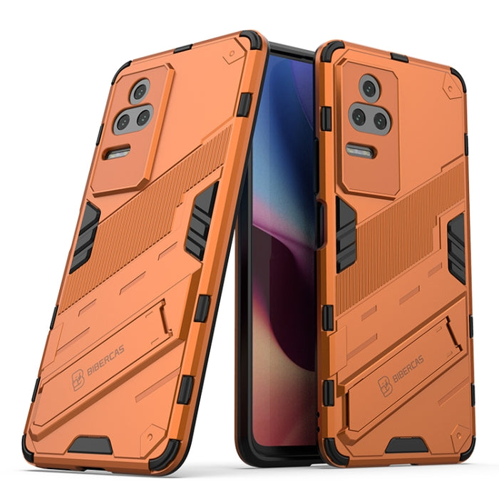Punk Armor 2 en 1 PC + TPU Estuche para teléfono a prueba de golpes con soporte, For Xiaomi Redmi K50 Pro, For Xiaomi Redmi K50 Gaming