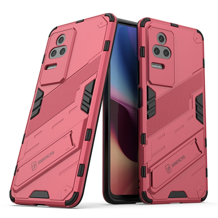 Punk Armor 2 en 1 PC + TPU Estuche para teléfono a prueba de golpes con soporte, For Xiaomi Redmi K50 Pro, For Xiaomi Redmi K50 Gaming