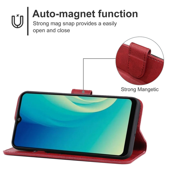 Funda de cuero para teléfono, For Cloud Mobile Stratus C5 Elite / Stratus C5, For Orbic Maui RC545L / Maui 4G LTE / Maui Prepaid, For Sky Device Elite P55, For TCL 30 V 5G T781S, For Tecno SPARK GO, For Unimax UMX U696CL, For Wiko View3 Lite           ...