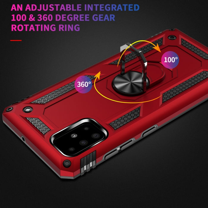 Funda protectora Armor a prueba de golpes TPU + PC con soporte de rotación de 360 grados, For Galaxy A51, For Xiaomi Mi CC9 Pro