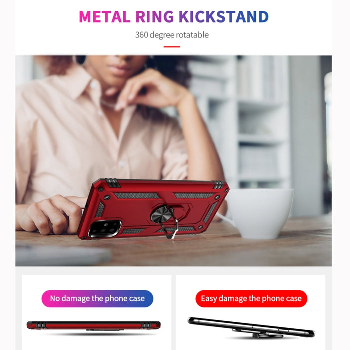 Funda protectora Armor a prueba de golpes TPU + PC con soporte de rotación de 360 grados, For Galaxy A51, For Xiaomi Mi CC9 Pro