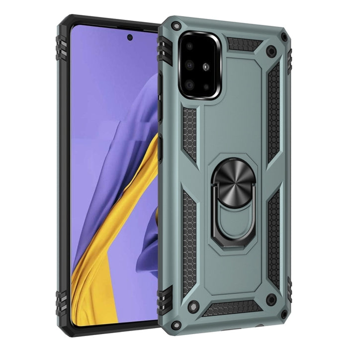Funda protectora Armor a prueba de golpes TPU + PC con soporte de rotación de 360 grados, For Galaxy A51, For Xiaomi Mi CC9 Pro