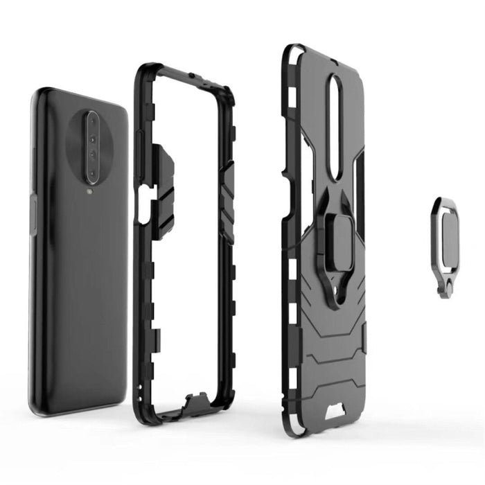 Funda protectora a prueba de golpes de PC + TPU con soporte de anillo magnético, For Xiaomi Redmi K30, For Galaxy A51