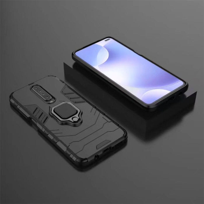 Funda protectora a prueba de golpes de PC + TPU con soporte de anillo magnético, For Xiaomi Redmi K30, For Galaxy A51