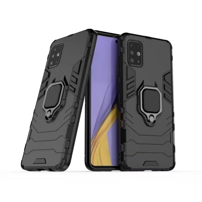 Funda protectora a prueba de golpes de PC + TPU con soporte de anillo magnético, For Xiaomi Redmi K30, For Galaxy A51