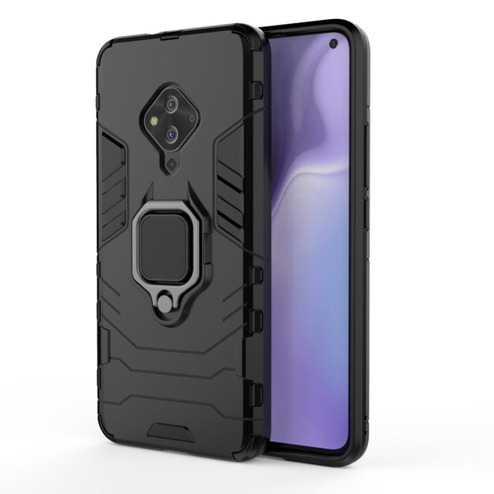 Funda protectora de PC + TPU a prueba de golpes con soporte de anillo magnético, For Vivo S5, For Vivo V17 / Y9s / S1 Pro, For Xiaomi Redmi Note 8T