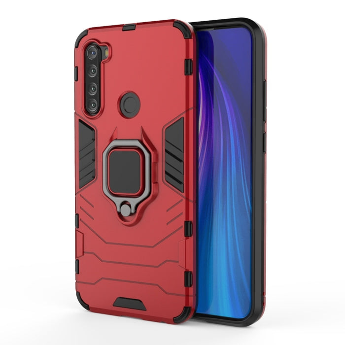 Funda protectora de PC + TPU a prueba de golpes con soporte de anillo magnético, For Vivo S5, For Vivo V17 / Y9s / S1 Pro, For Xiaomi Redmi Note 8T