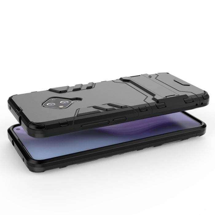 Funda protectora de PC + TPU a prueba de golpes con soporte invisible, For Vivo S5, For Vivo V17 / Y9s / S1 Pro, For Xiaomi Redmi Note 8T