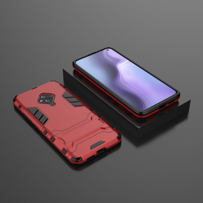 Funda protectora de PC + TPU a prueba de golpes con soporte invisible, For Vivo S5, For Vivo V17 / Y9s / S1 Pro, For Xiaomi Redmi Note 8T